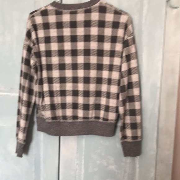 DIESEL Sweater in Size Small . Colour: plaid grey and dark grey . - Picture 4 of 7